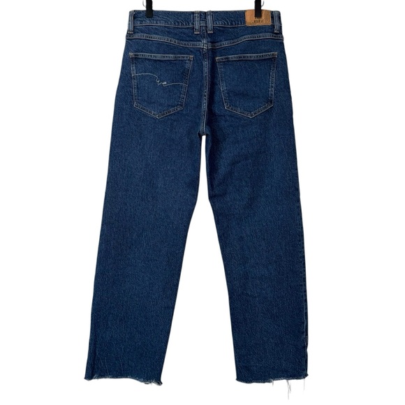 We The Free Size 29 Free People Risk Taker Mid-Rise Jeans Be Bold Dark Wash - Picture 4 of 10